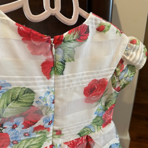 Mayoral Dress, Floral Size 7 - Picture 3 of 7